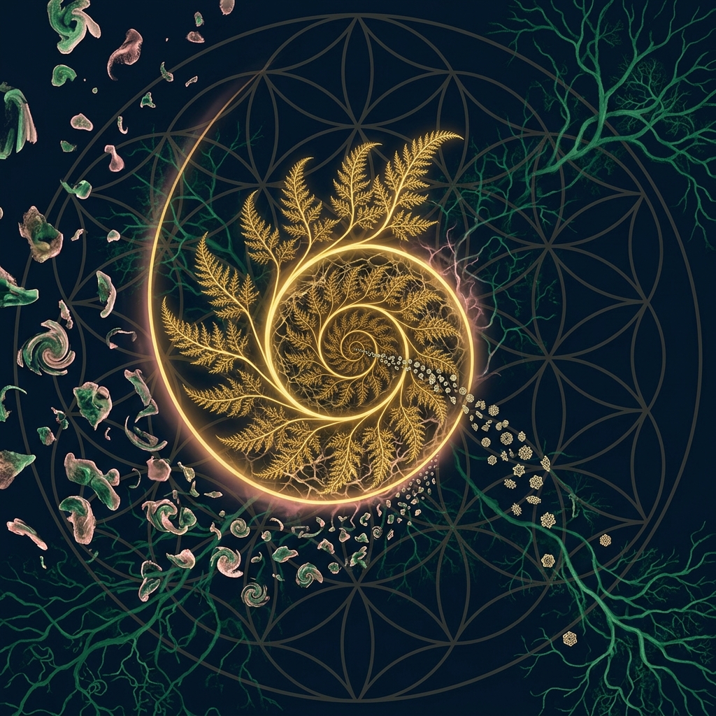 Natural Intelligence — Fibonacci Compression Visualization