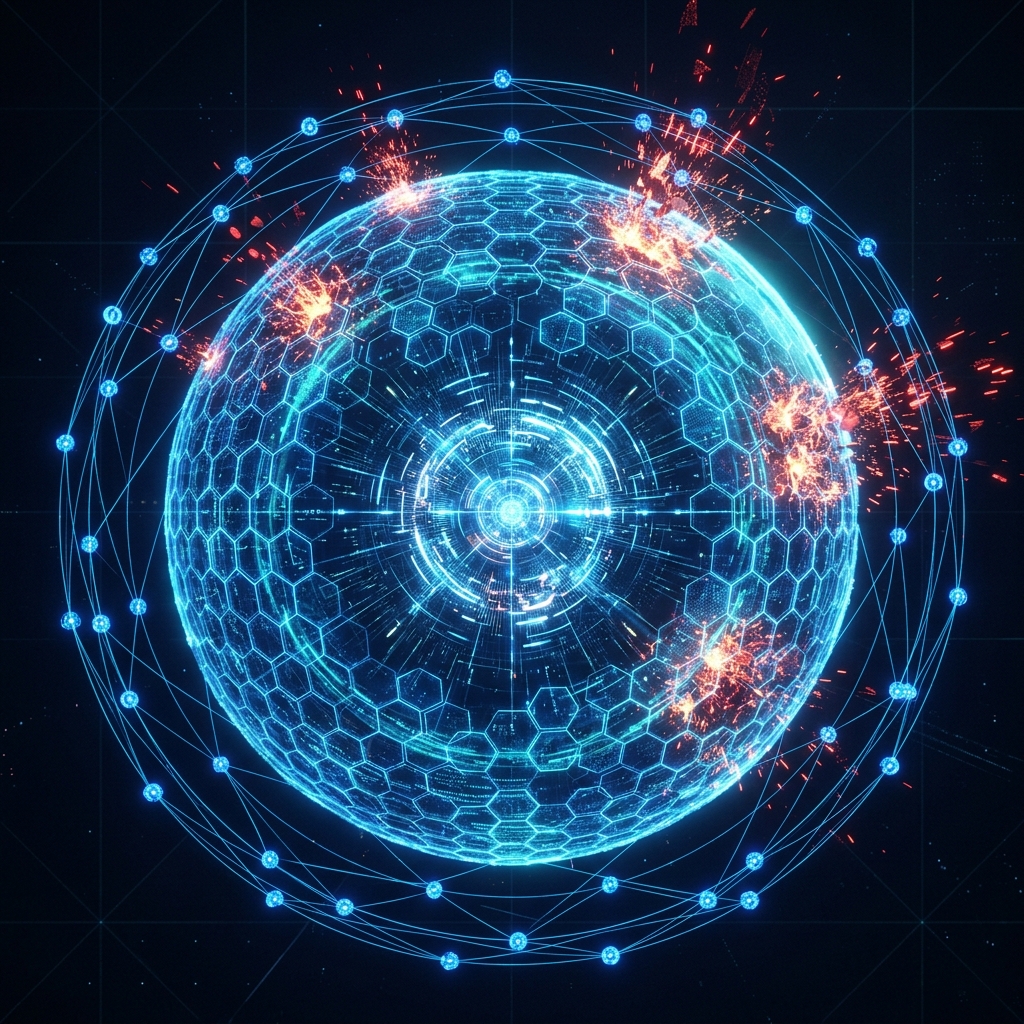 AEGIS Safety Cascade â€” 115 CPU agents forming a protective shield around AI inference